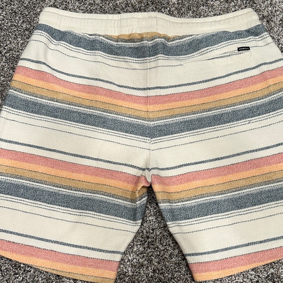 O'Neill Multicolor Striped Flat Front Shorts - Picture 7 of 7
